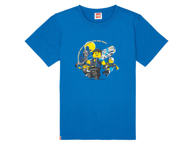 Gehe zu Vollbildansicht: LEGO Kleinkind Pyjama, mit Rundhalsausschnitt und Baumwolle - Bild 3