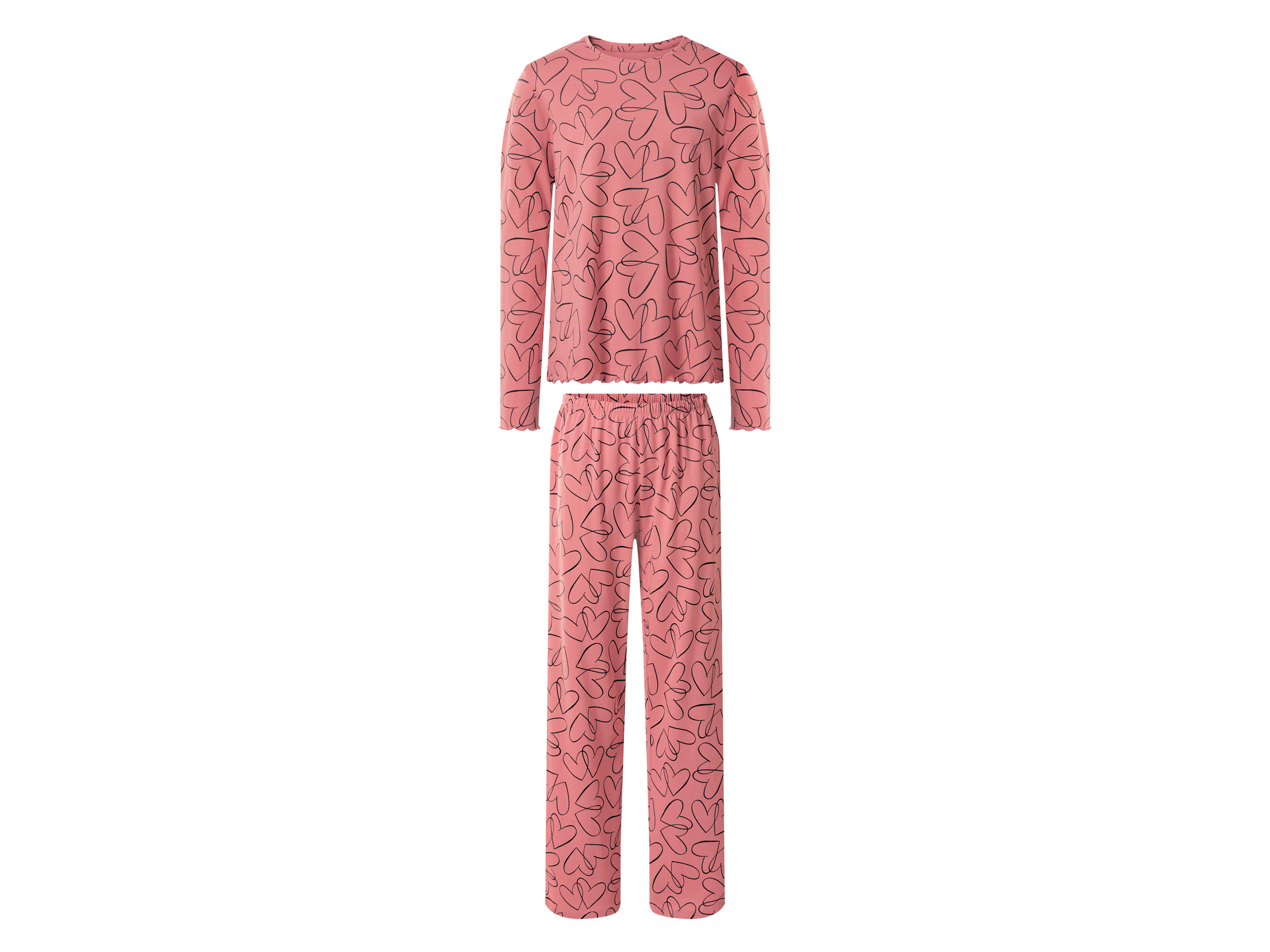 ESMARA KIDS Kinder Pyjama (Pink, 158/164)