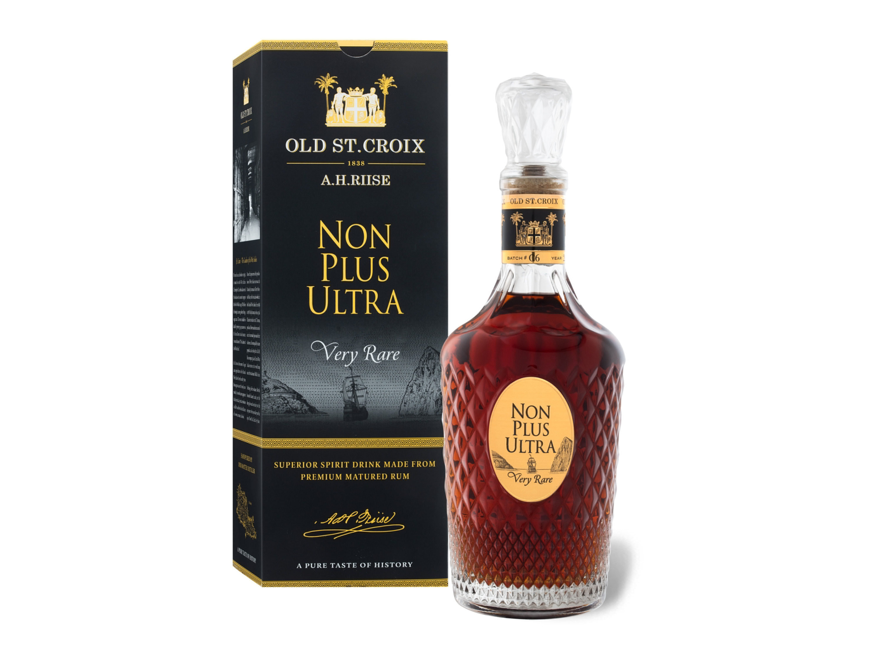 A.H. Riise Non Plus Ultra Very Rare (Rum-Basis) mit Geschenkbox 42% Vol | 05712421012306 A.H. Riise Non Plus Ultra Very Rare (Rum-Basis) mit Geschenkbox 42% Vol | 05712421012306