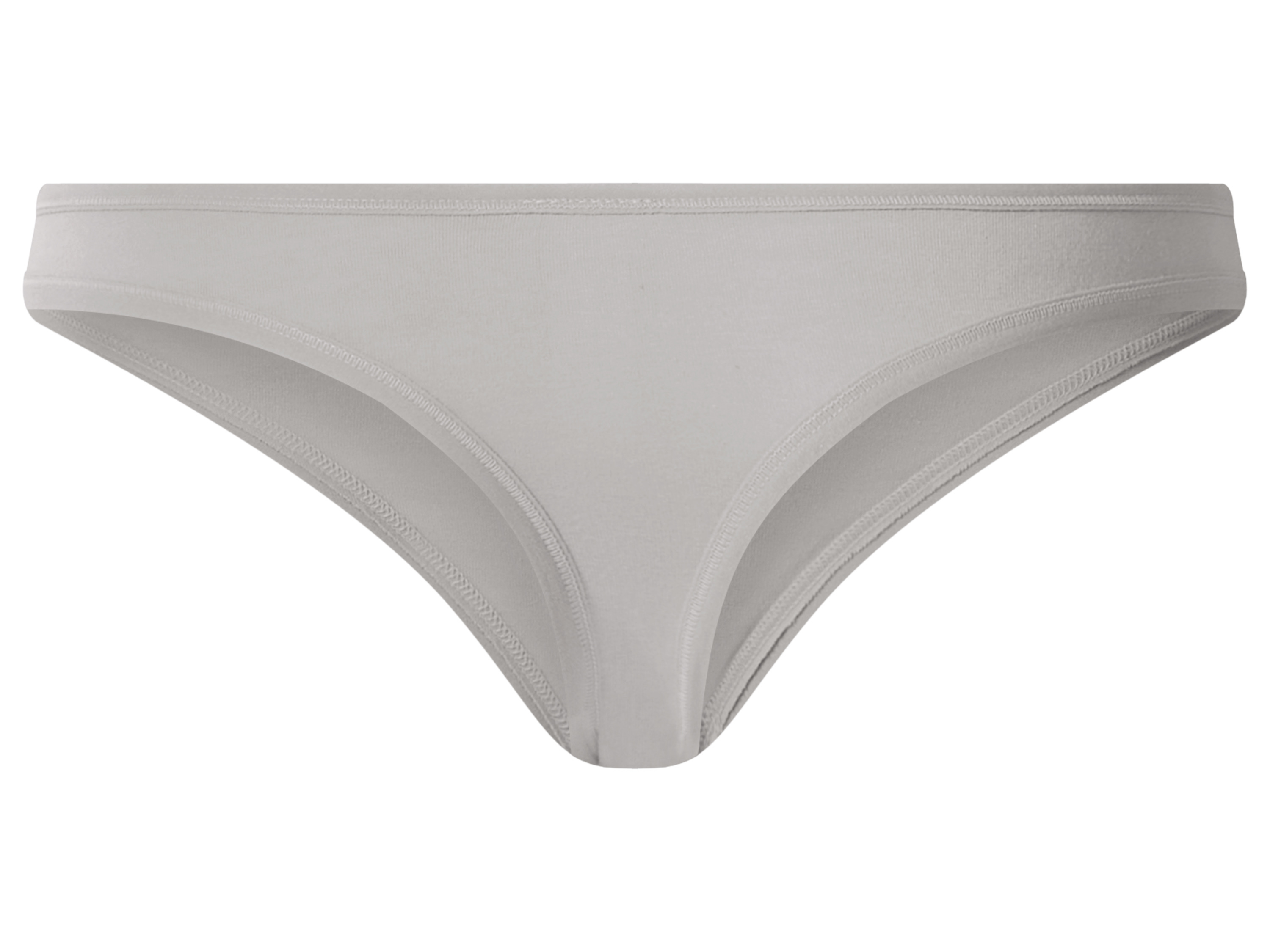 Thumbnail - esmara® Damen String, 5 Stück (grün/blau/grau, L(44/46))