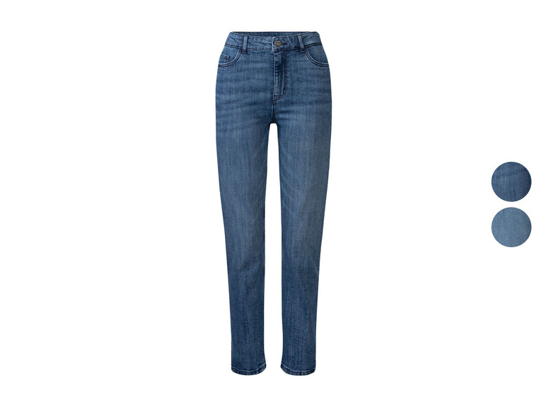 Gehe zu Vollbildansicht: esmara Damen Jeans, Straight Fit, mit normaler Leibhöhe - Bild 1