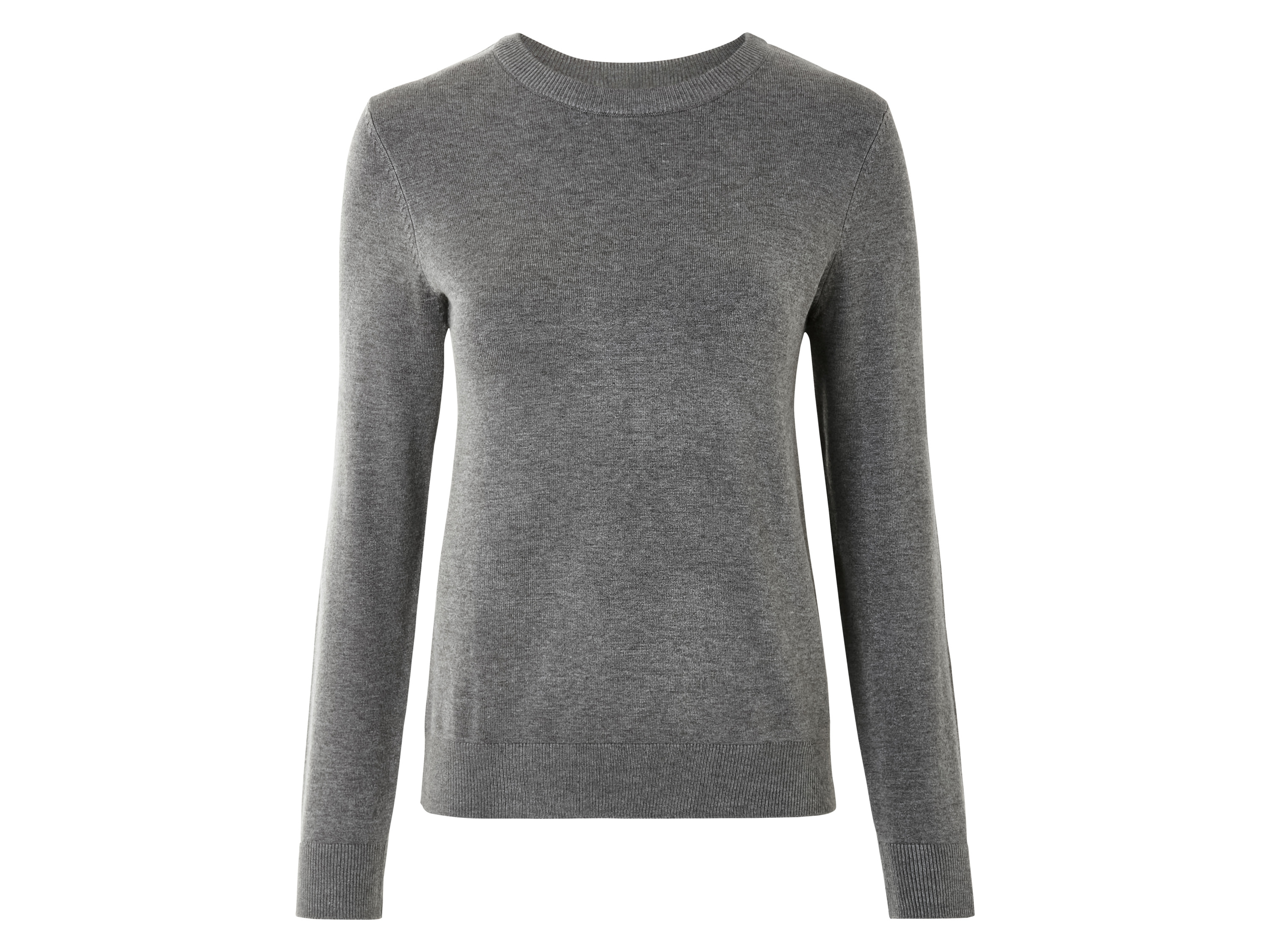 esmara® Damen Pullover Feinstrick (Grau, XL (48/50))““ | grau