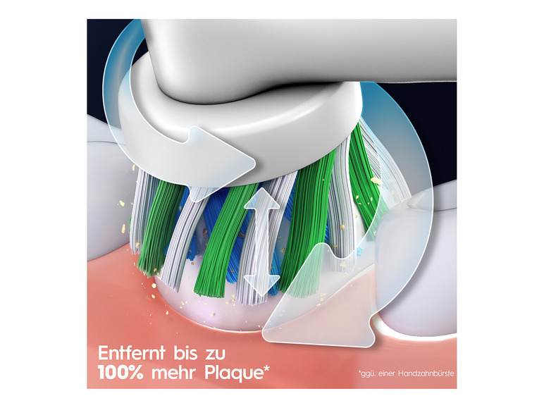 Gehe zu Vollbildansicht: Oral-B Vitality Pro Elektrische Zahnbürste, 3 Putzmodi für Zahnpflege - Bild 16