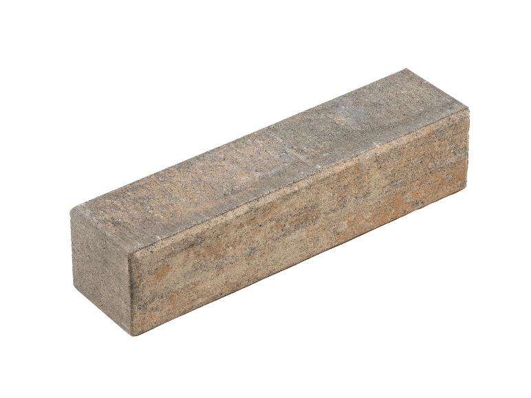 Grauer und beiger rechteckiger Pflasterstein