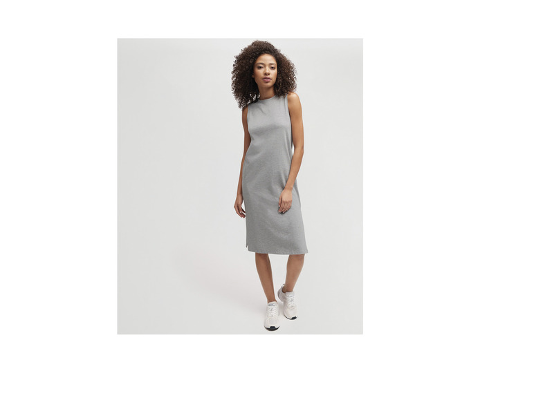 Gehe zu Vollbildansicht: esmara® Damen Kleid mit langen Seitenschlitzen - Bild 7