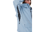 Damen-Skijacke mit Belüftungsreißverschluss unter dem Arm.
