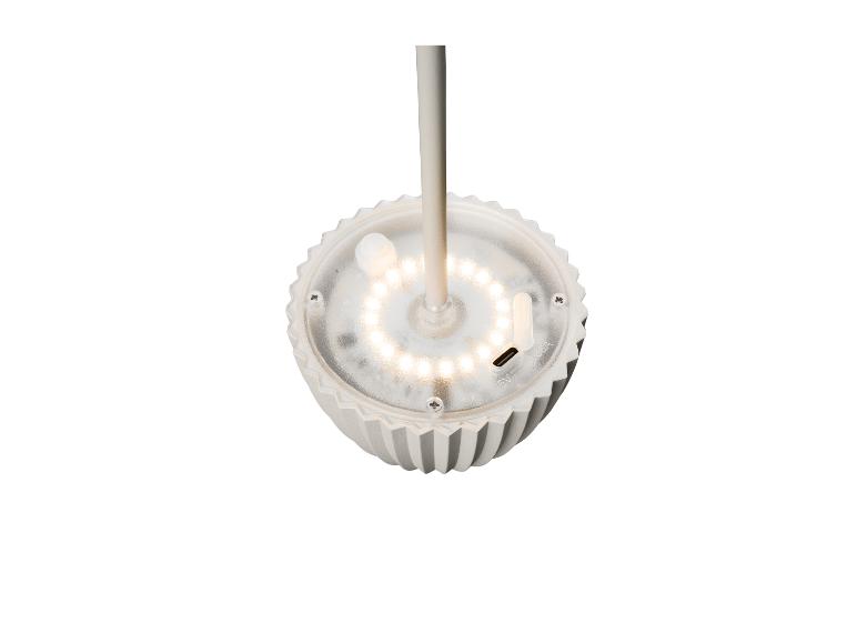 Tischlampenfuß mit LED-Leuchten und USB-Ladeanschluss