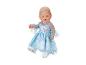 BABY born Puppe im blauen Eisprinzessinnenkleid mit Tiara und Schlittschuhen