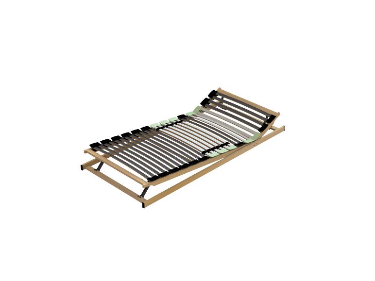 Lattenrost aus Holz mit verstellbaren Abschnitten