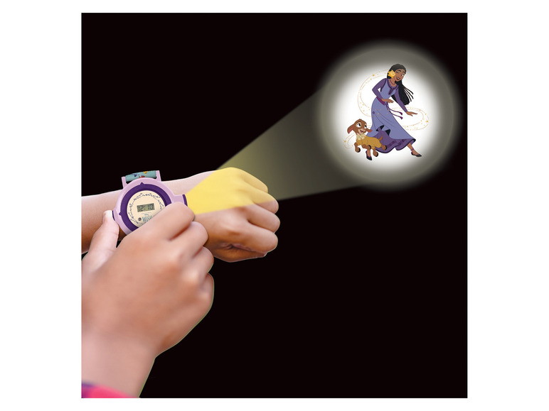 Gehe zu Vollbildansicht: Disney Wish Story Projektor-Taschenlampe / Projektionsuhr - Bild 3