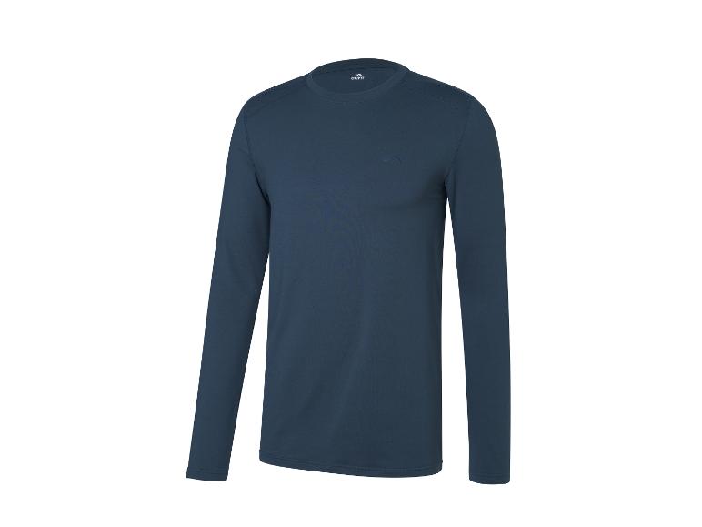 Dunkelblaues langärmeliges Crivit Sportshirt