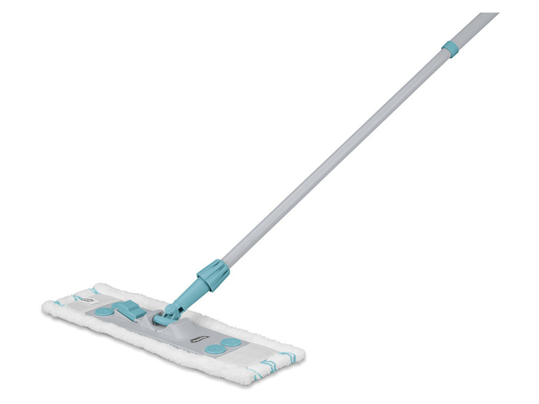 Ein Vileda Wischmopp mit langem Stiel.