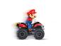 CARRERA Mario Kart Spielzeug-Quad mit Mario-Figur in schneller Fahrt