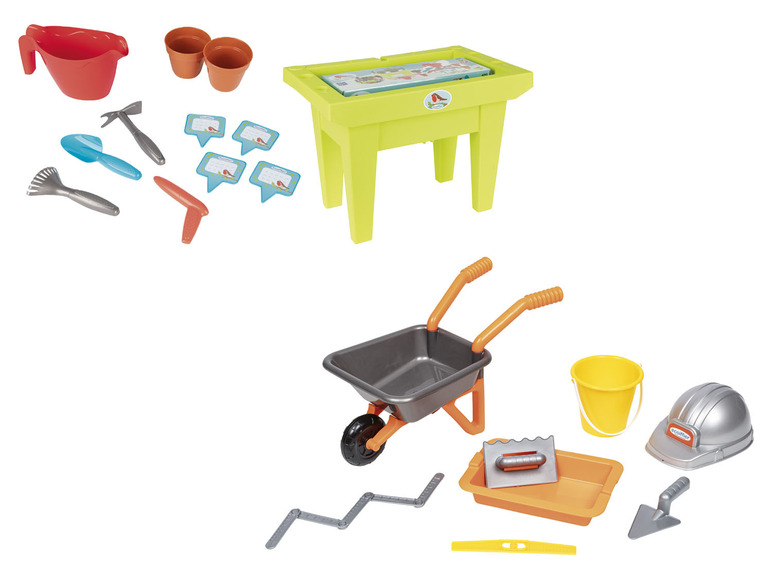 Gehe zu Vollbildansicht: Ecoiffier Garten- / Bau-Spielset, für kleine Kinderhände - Bild 1