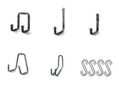 PARKSIDE® Wandhaken / Schlauchhalterung / Multifunktionshaken / S-Haken