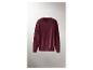 ESMARA MEN Herren-Merino-Premium-Pullover mit V-Ausschnitt in Weinrot