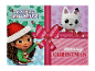 Adventskalender mit Gabby und Pandy Pfote, Text „merry CHRISTMAS“
