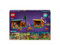 LEGO Friends Set mit zwei Hütten, Fahrrädern und Figuren.
