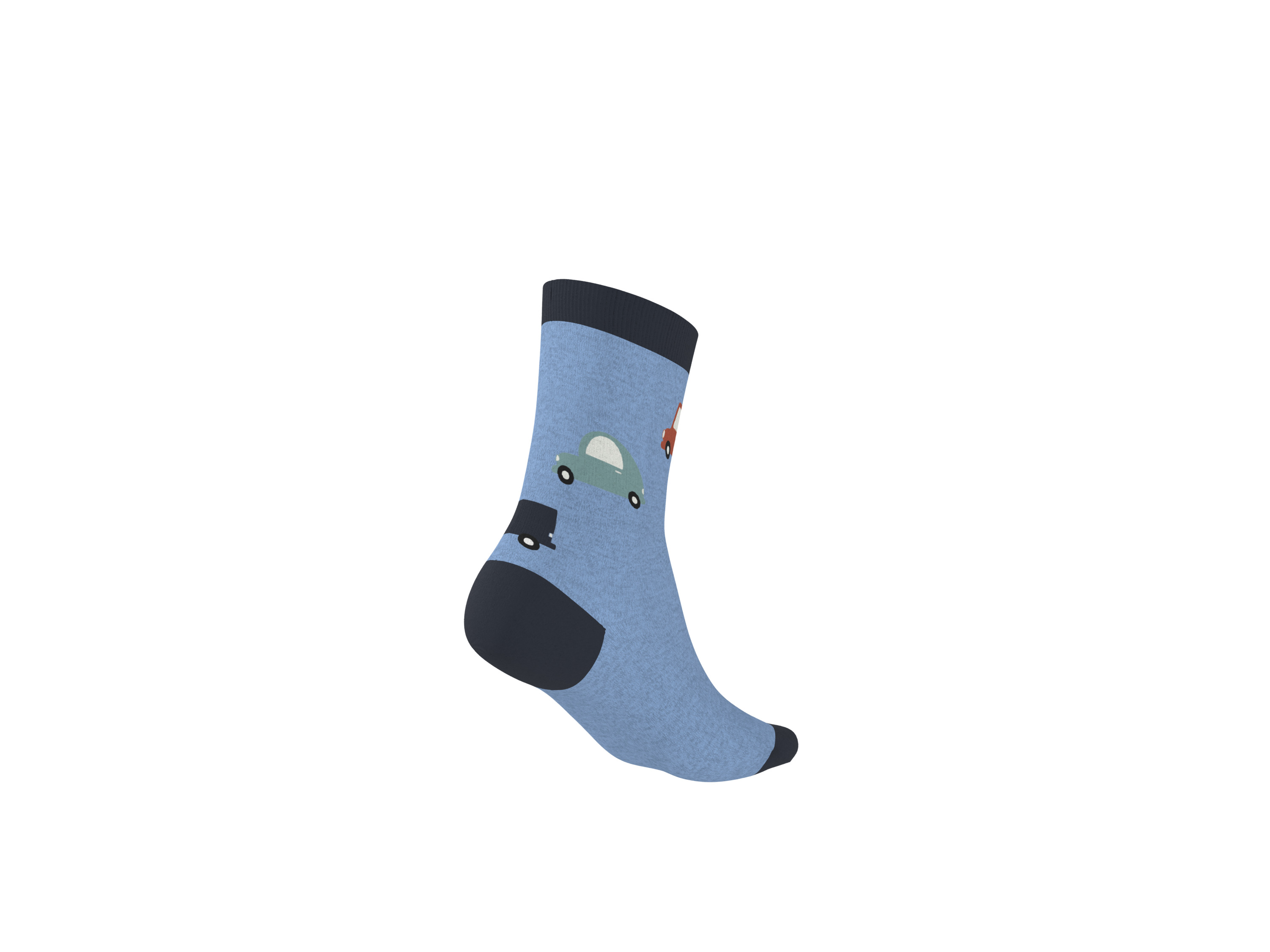 LUPILU® 2 Paar Kleinkinder Socken (Blau, 19-22) – Bild 4 von 4
