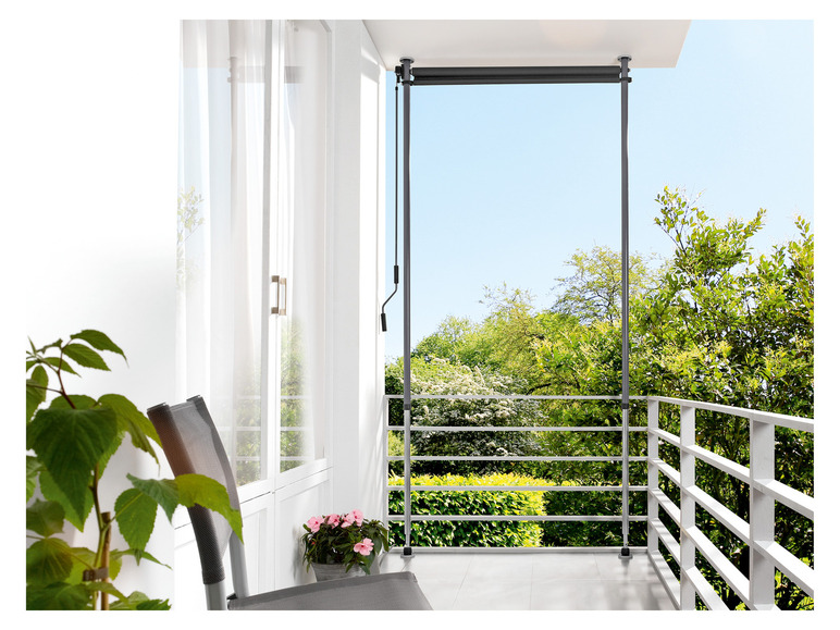 Gehe zu Vollbildansicht: LIVARNO home Klemm-Sichtschutz, 120 x 206-300 cm - Bild 2