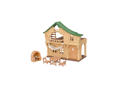 SYLVANIAN FAMILIES Haus am See, mit Möbeln