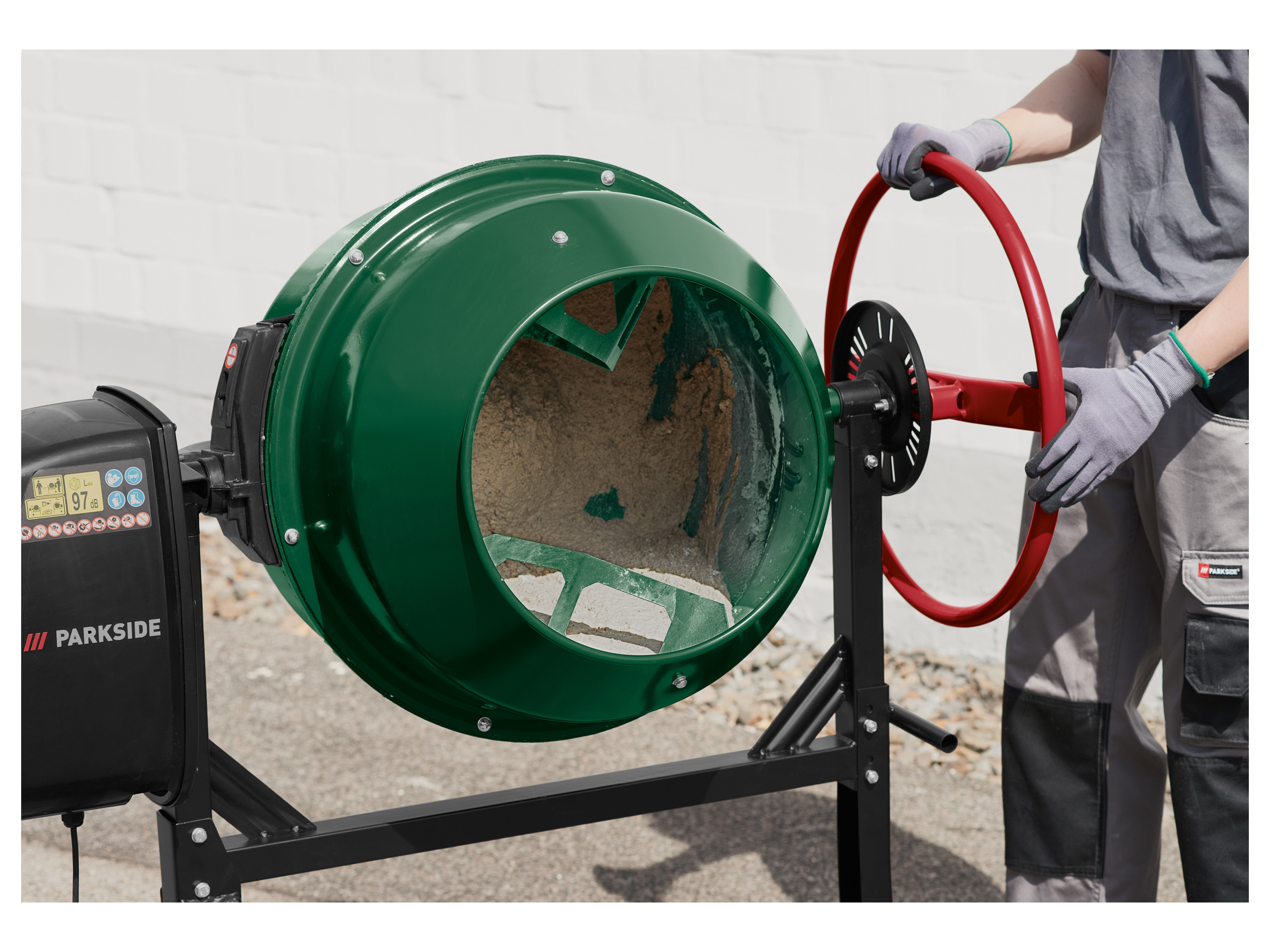 Thumbnail - PARKSIDE® Betonmischer »PCM 125 A1«, 120 l