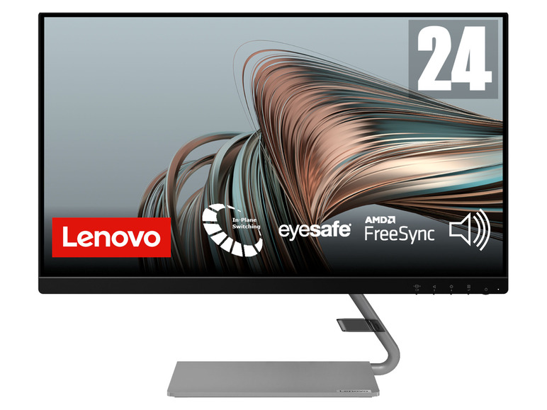 Gehe zu Vollbildansicht: Lenovo Q24i-1L Monitor - Bild 1