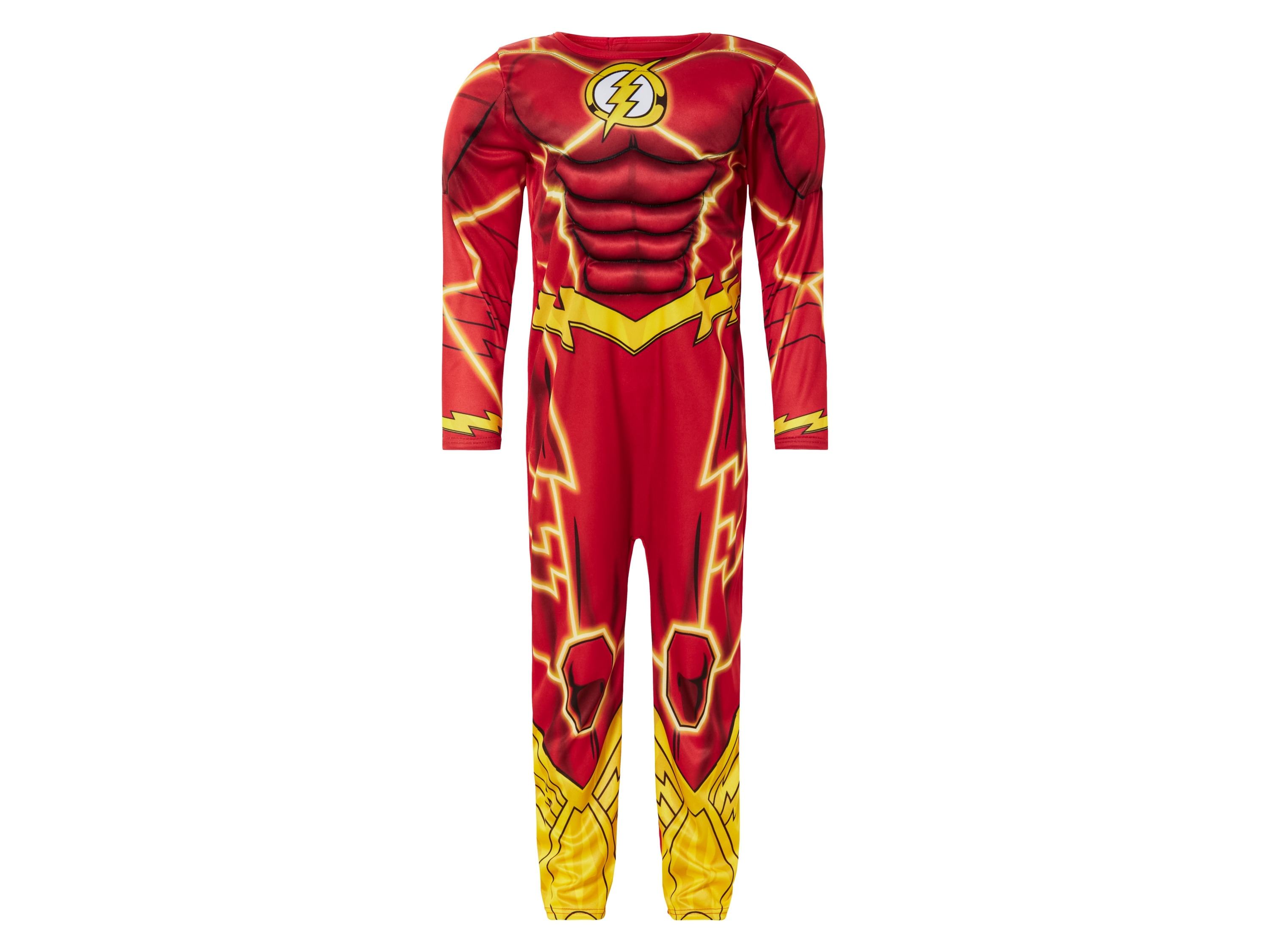 Kleinkinder Jungen Kostüm Karneval gepadded (Flash, 98/104 (3-4 Jahre)) – Bild 2 von 4