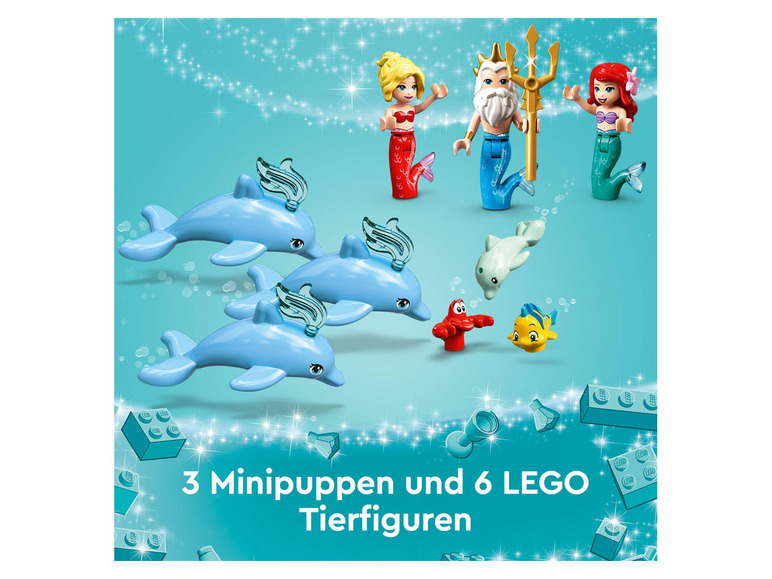 Gehe zu Vollbildansicht: LEGO® Disney Princess™ 43207 »Arielles Unterwasserschloss« - Bild 10