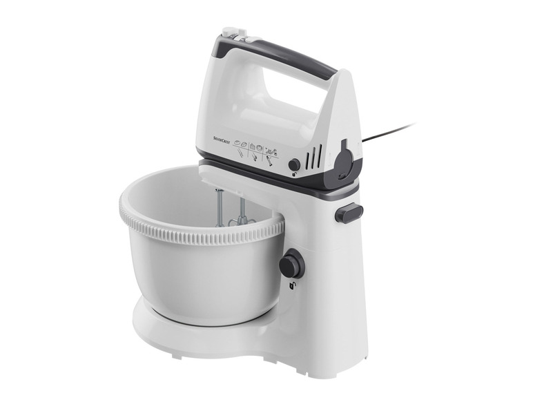 KITCHEN Handmixer 300 SHMS TOOLS SILVERCREST® mit C2 Schüssel und Spritzschutz