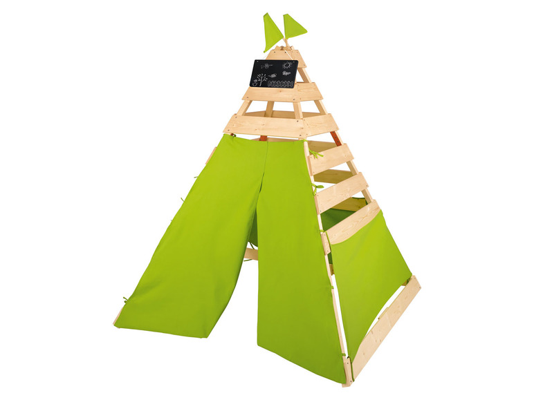 Playtive Spielzelt Tipi, einfacher und schneller Aufbau