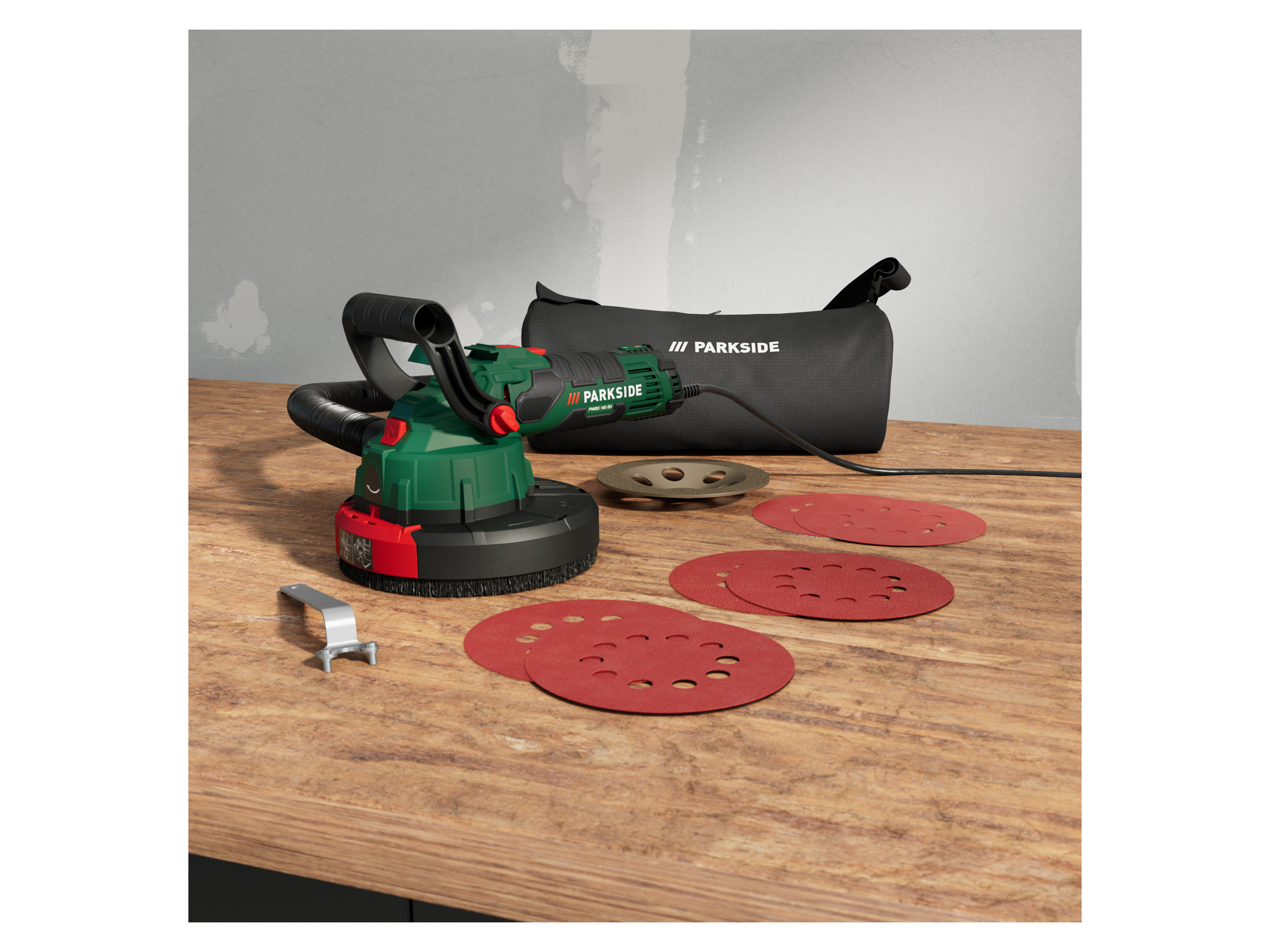 Thumbnail - PARKSIDE® Wand- und Bodenbearbeitungssystem »PWBS 180 B3«, mit 2 Aufsätzen