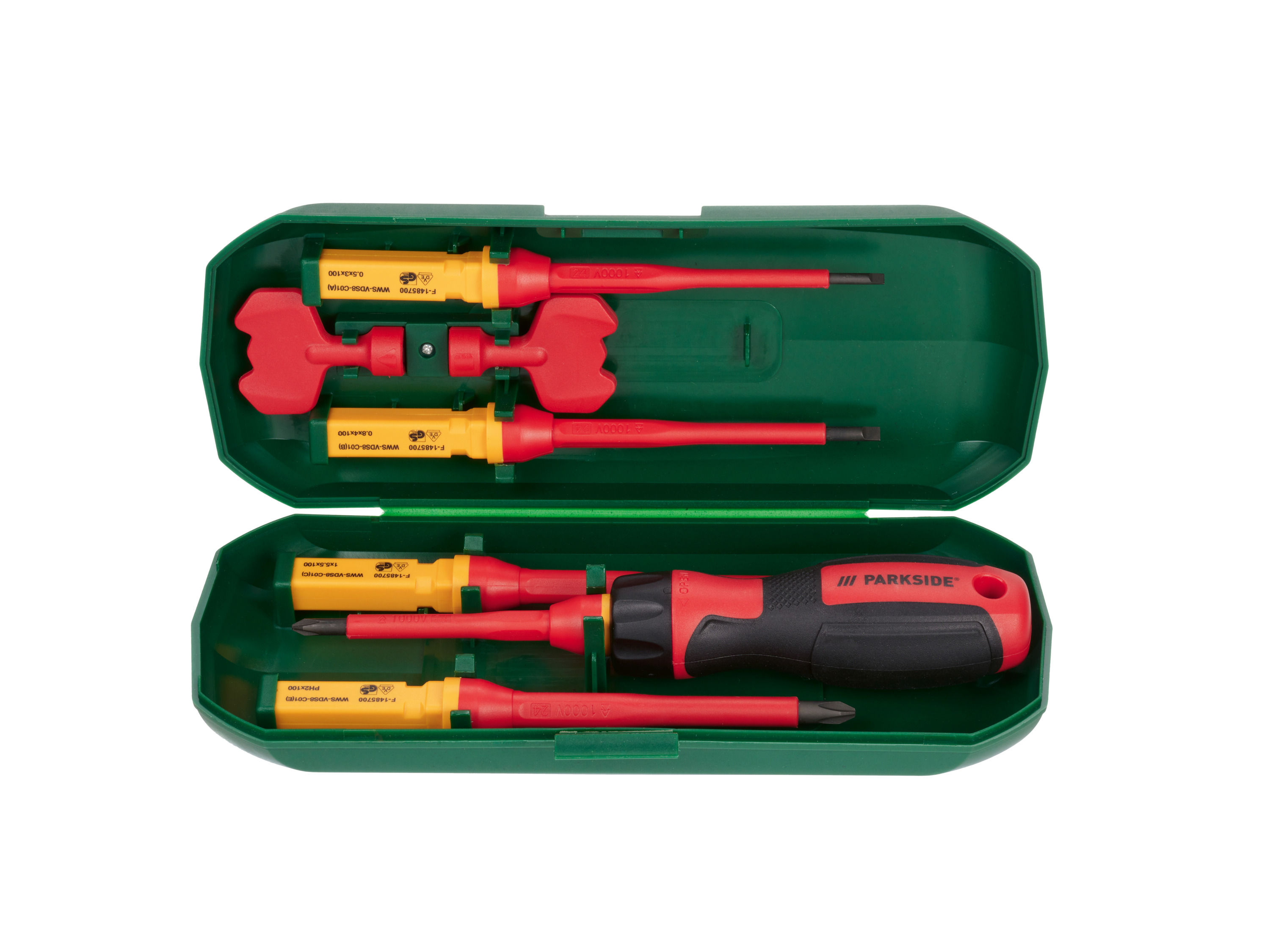 Thumbnail - PARKSIDE® Schraubendreher-Wechselklingen-Set, bis 1000 V""