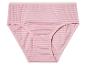 Ein rosafarbener Unterhosen mit Streifen