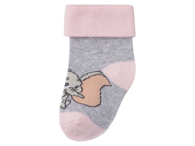 Gehe zu Vollbildansicht: Baby Mädchen Socken, 3 Paar, mit Umschlagbund - Bild 23