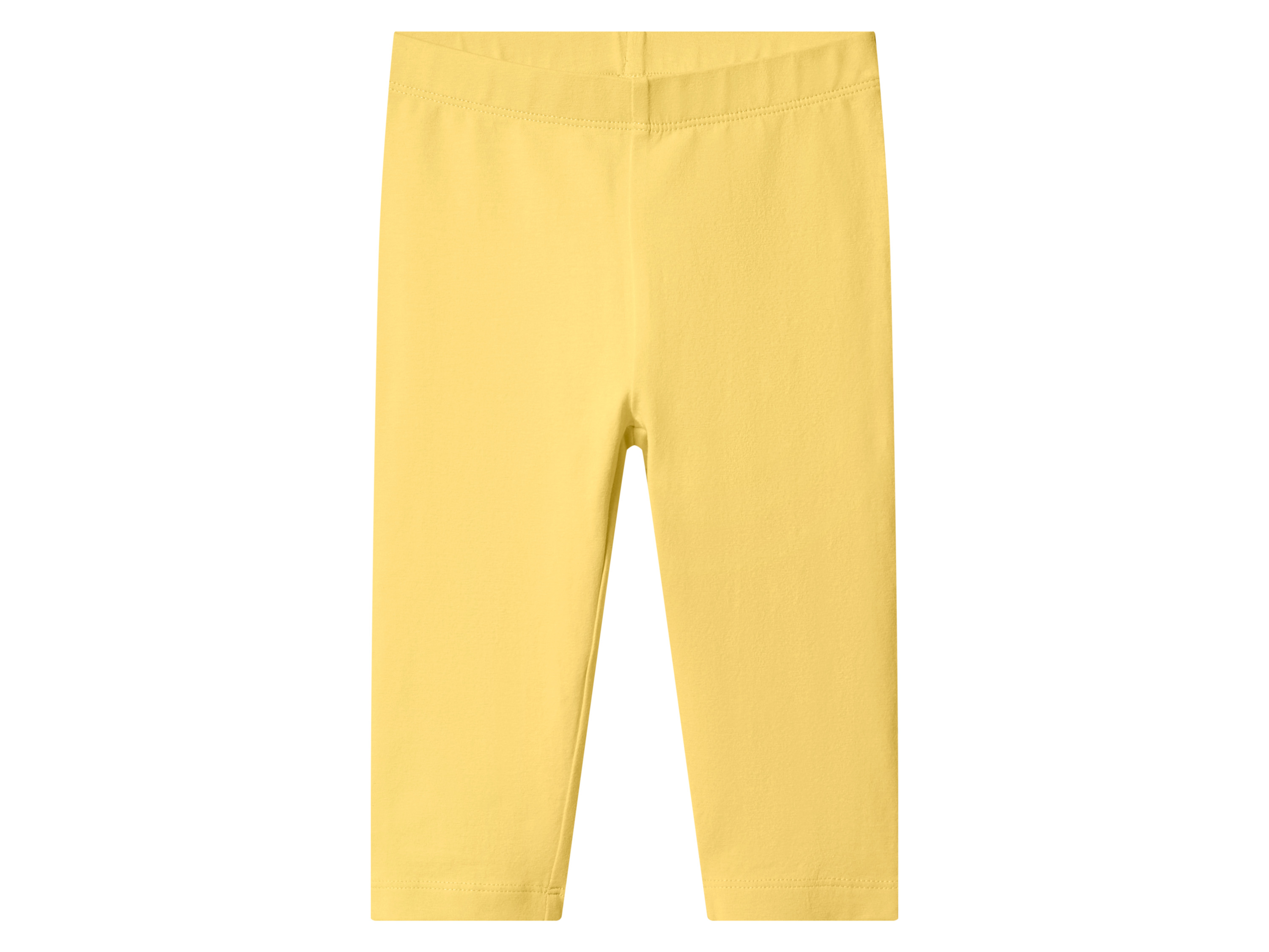 LUPILU® Kleinkinder Caprileggings, 2 Stück (Gelb, 98/104) – Bild 2 von 4