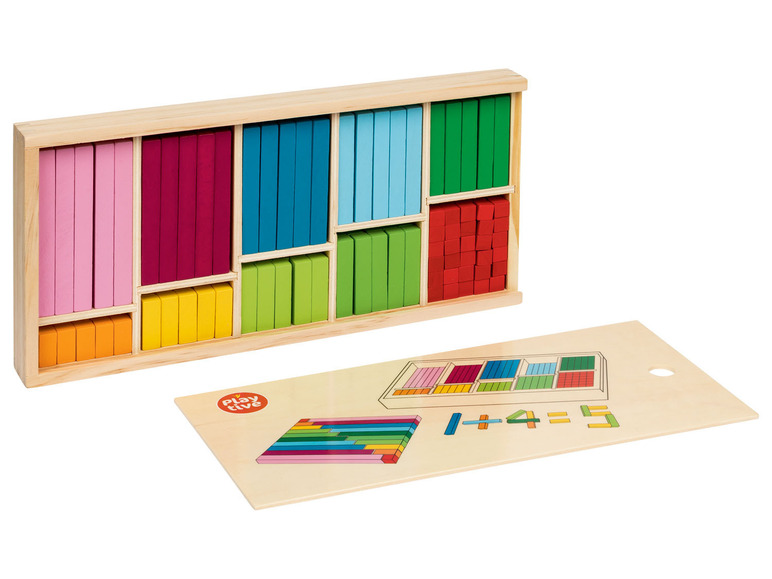 Gehe zu Vollbildansicht: Playtive Montessori Rechensets, aus Holz - Bild 10