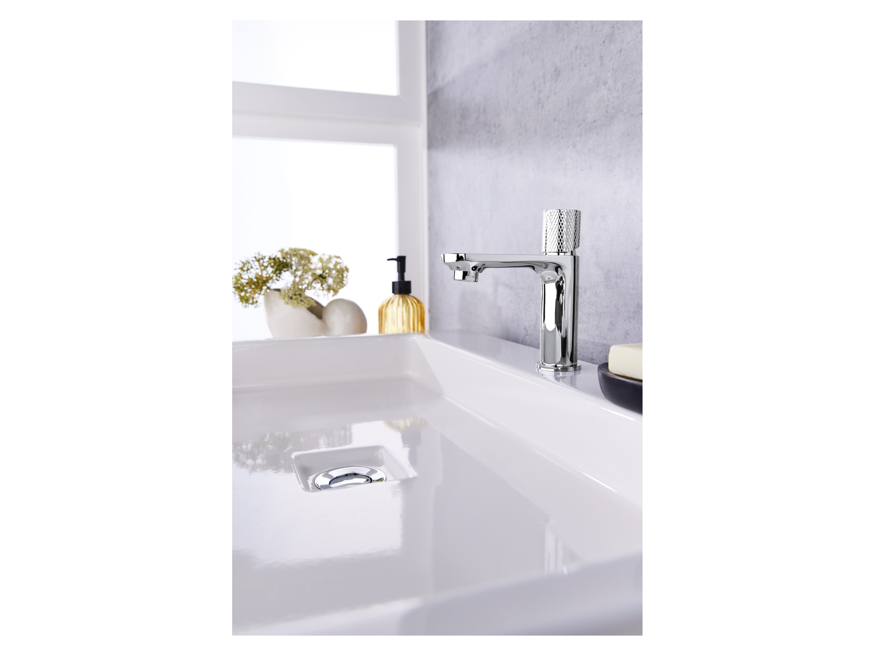 LIVARNO HOME Waschtischarmatur (Silber) – Bild 3 von 4