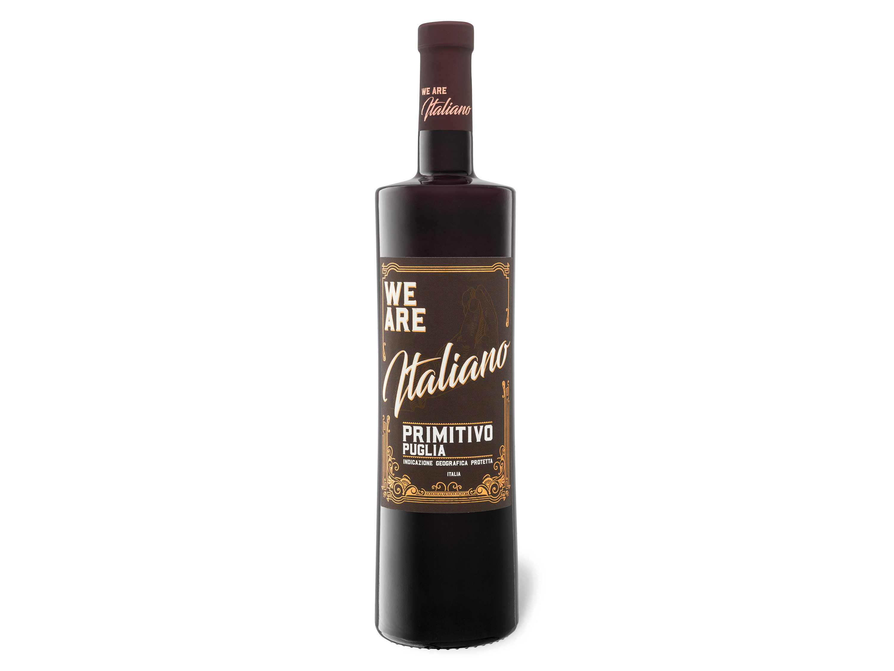 We are Italiano Primitivo Puglia IGP halbtrocken, Rotwein 2021 Wein & Spirituosen Lidl DE