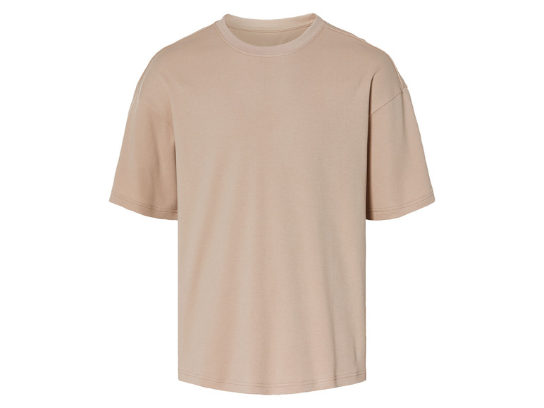 Gehe zu Vollbildansicht: LIVERGY® Herren T-Shirts, oversized, aus reiner Baumwolle - Bild 2