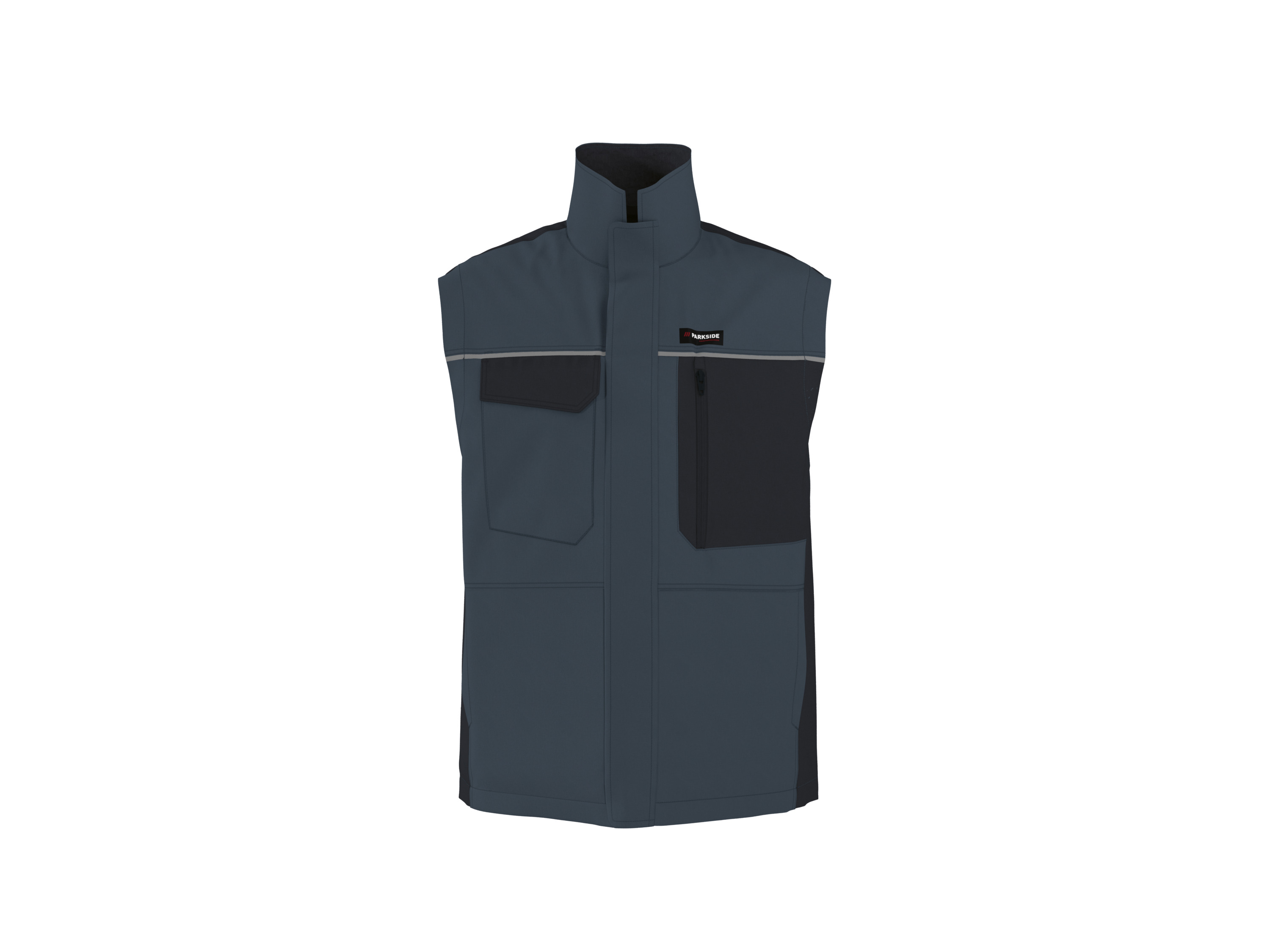 PARKSIDE PERFORMANCE® Herren Arbeitsweste (Navy, XL (56/58))