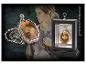 The Noble Collection Slytherin Horkrux-Medaillon mit Vitrine und Kette