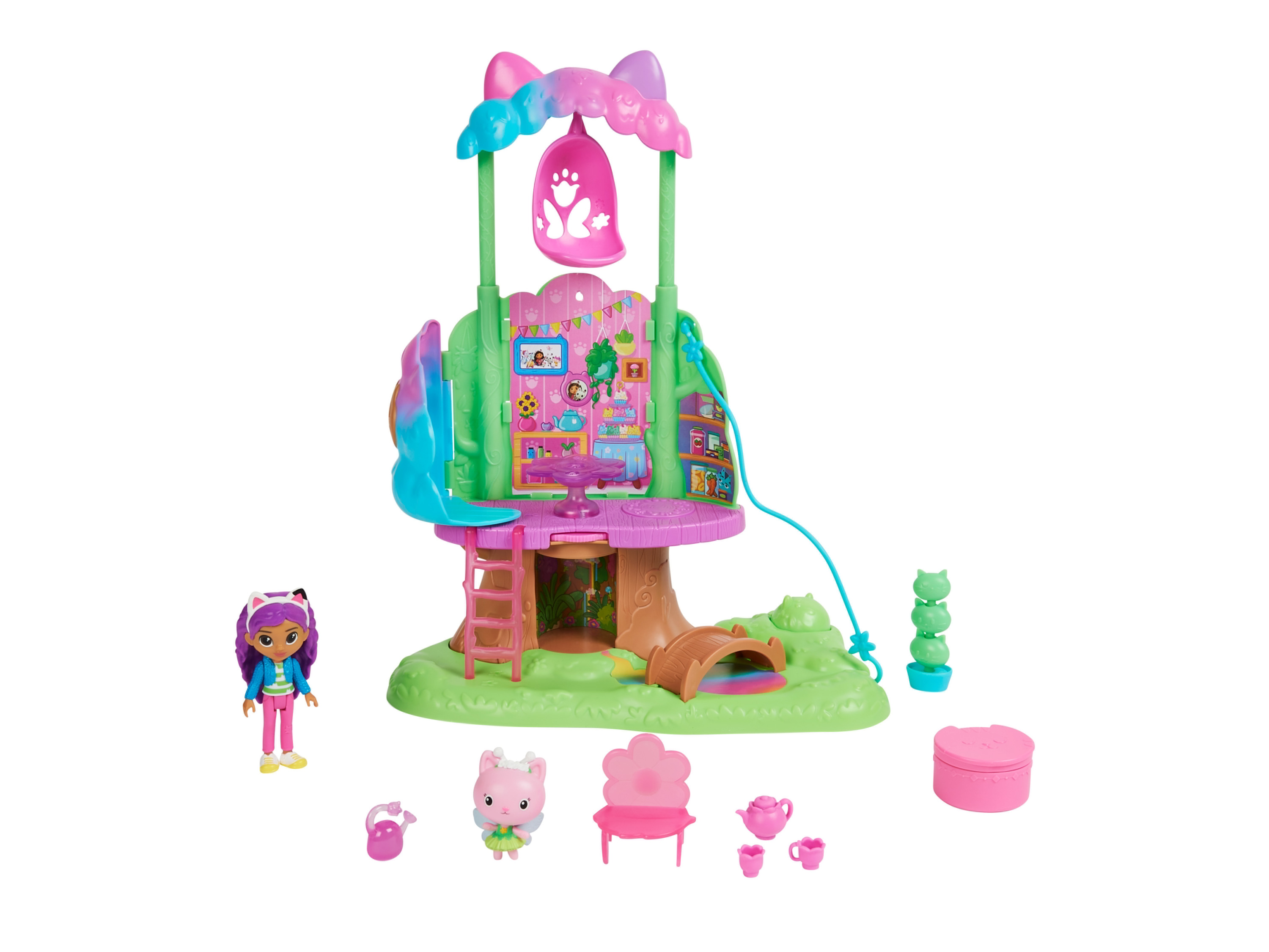 Thumbnail - Gabby´s Dollhouse Spielset »Kitty Fees Garten«