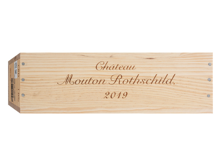 Gehe zu Vollbildansicht: Château Mouton Rothschild Pauillac 1er Grand Cru Classé trocken, Rotwein 2019 - Original-Holzkiste - Bild 5