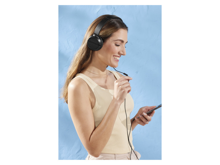 Gehe zu Vollbildansicht: SILVERCREST® On-Ear-Kopfhörer Sound »SKOG 40 A1«, kabelgebunden - Bild 5