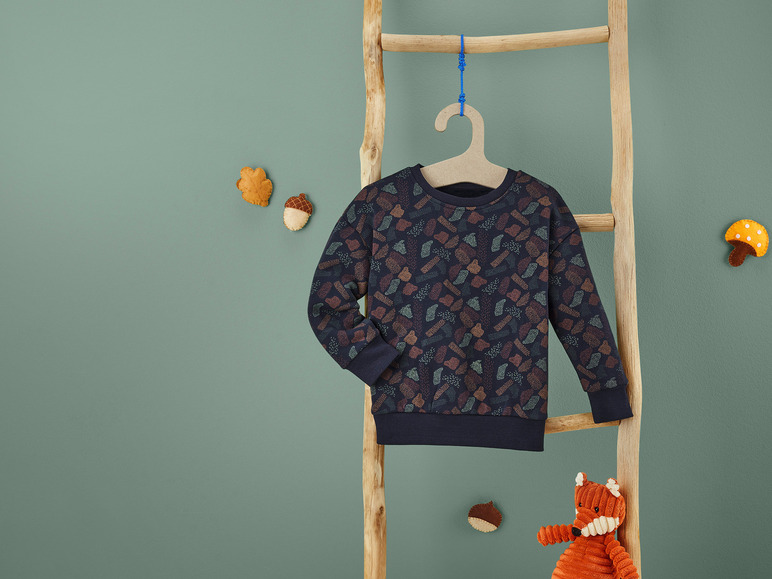 Gehe zu Vollbildansicht: lupilu® Kleinkinder Sweatpullover mit Textildruck - Bild 13