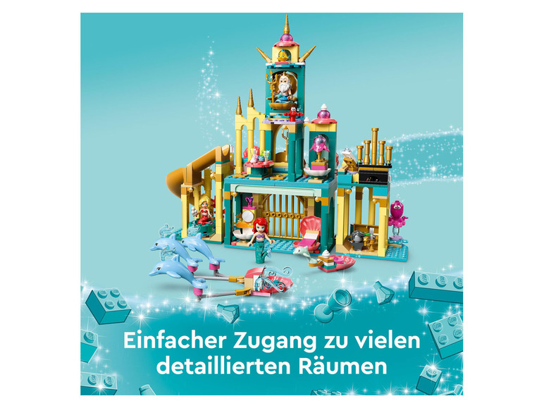 Gehe zu Vollbildansicht: LEGO® Disney Princess™ 43207 »Arielles Unterwasserschloss« - Bild 8