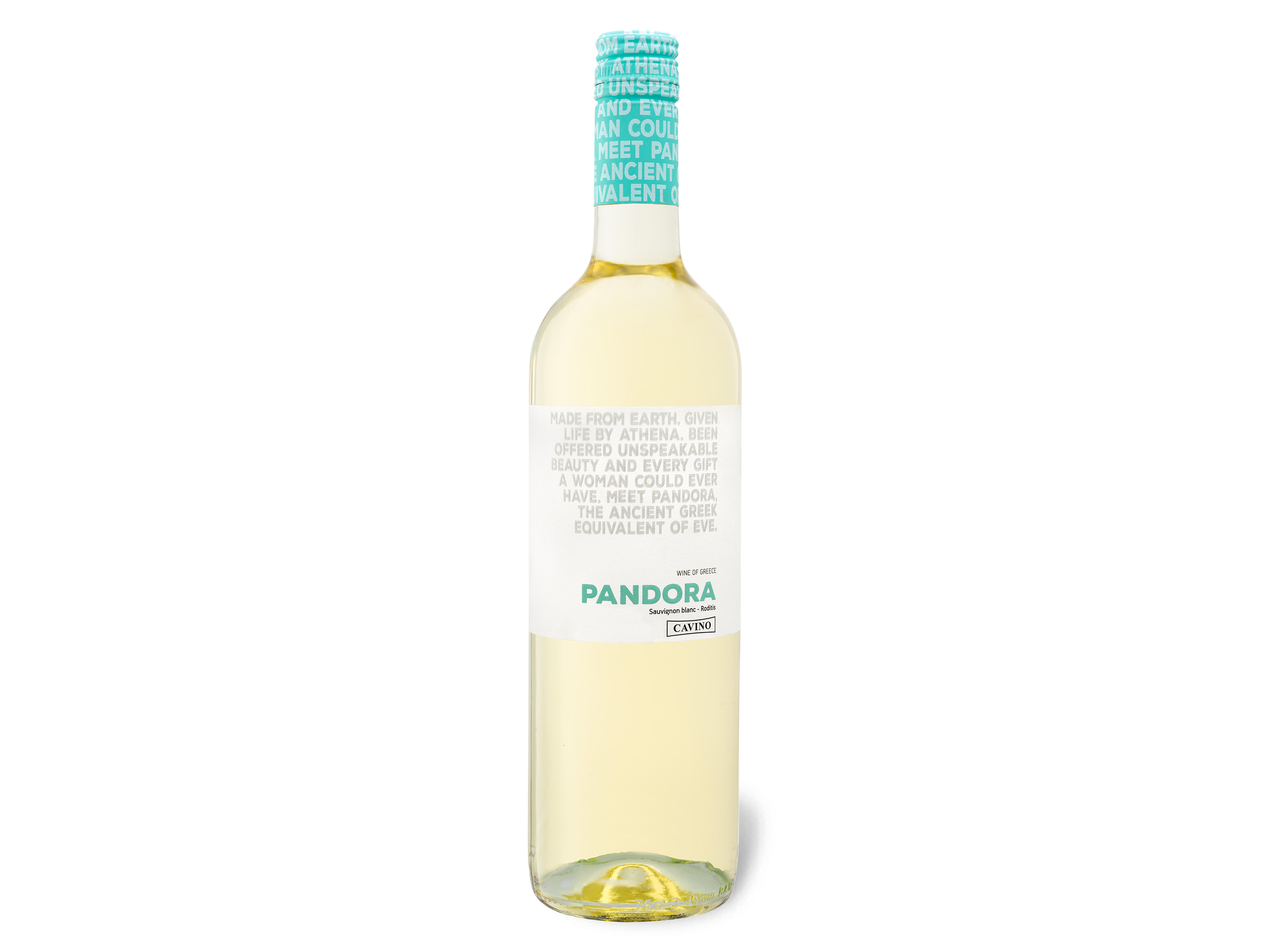 Cavino Pandora Sauvignon Blanc Roditis PGI trocken, Weißwein