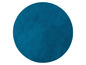 Runder Teppich in Türkis.