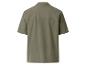 Herren-Kurzarmhemd in Olivgrün, Rückansicht